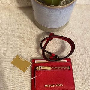 ✨🆕✨Brand New Michael Kors ID Lanyard/Card Case
